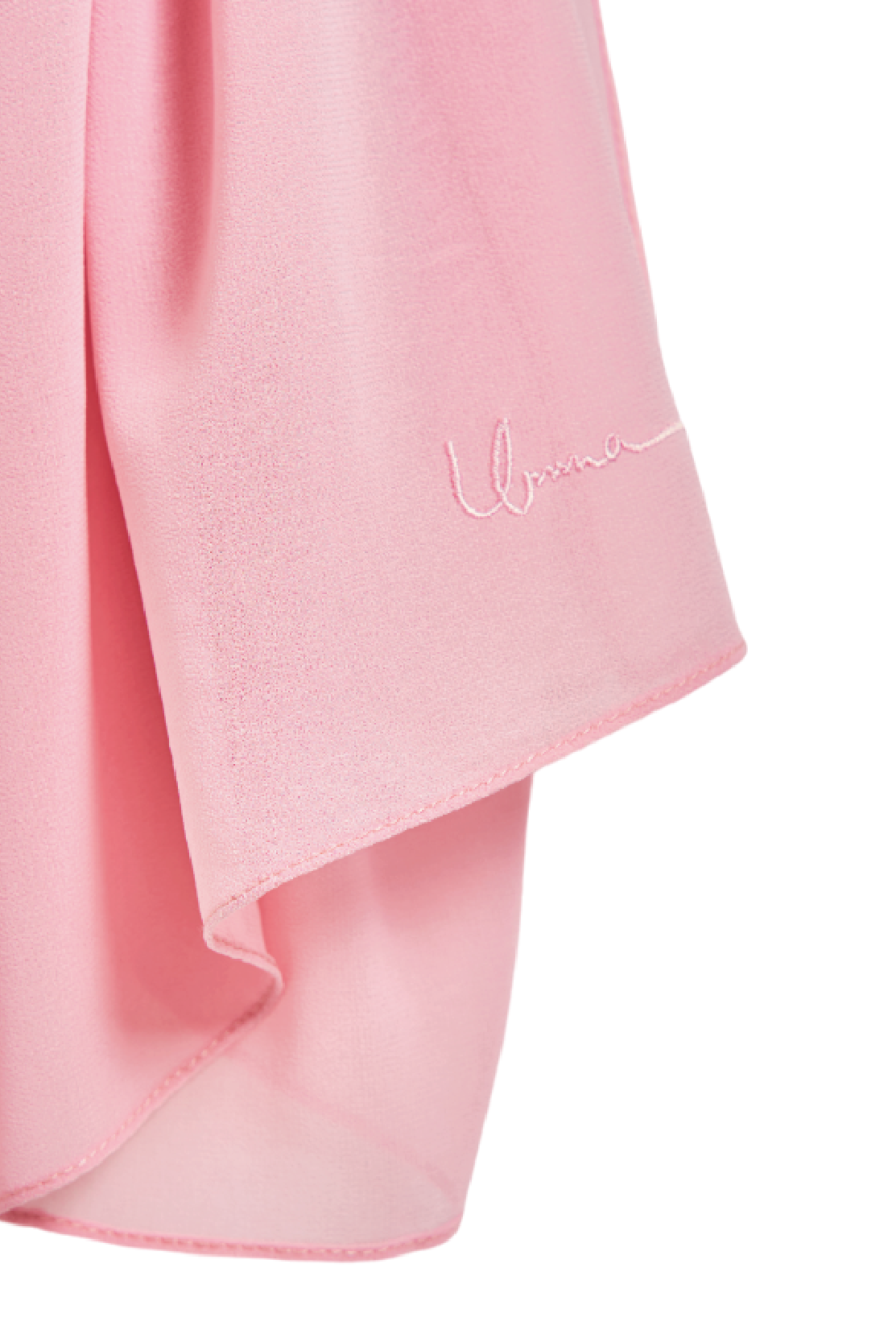 Kalsom Light Chiffon Scarf in Blossom Pink